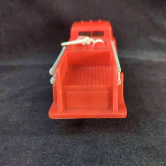 Vintage 1960s Gay Toys Red Plastic Toy Fire Truck Ladder Hoses - Picture 4 of 7